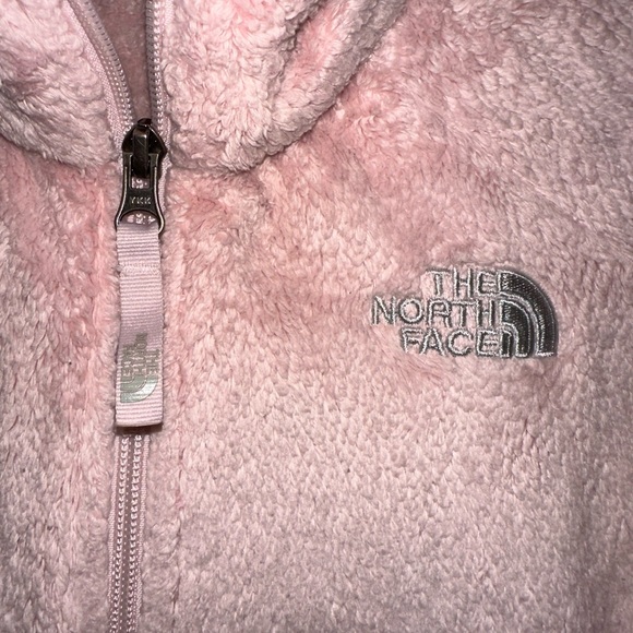 North Face Pink Zip Jacket Youth Medium - Picture 2 of 8